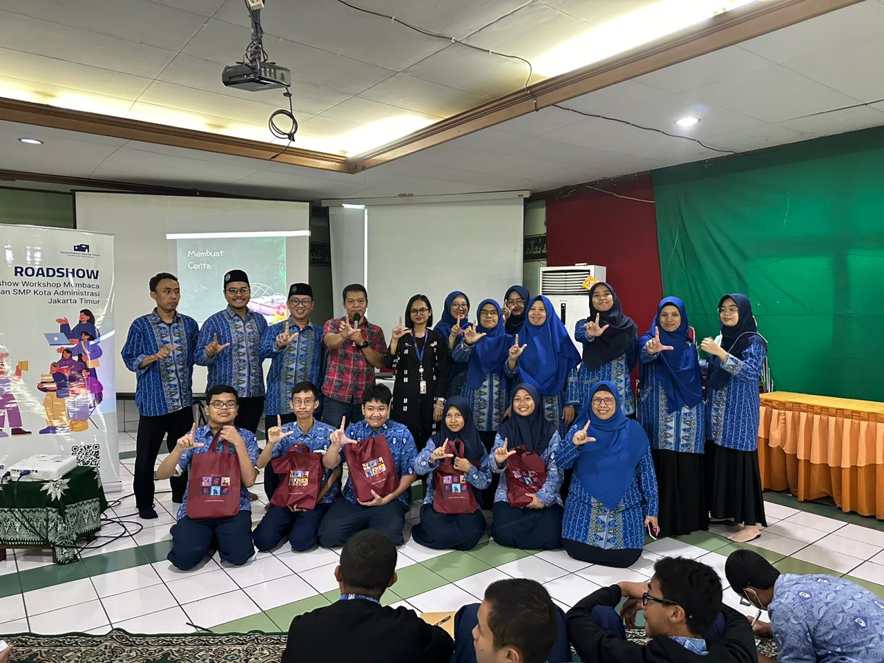 Roadshow Workshop Membaca Di SMP Muhammadiyah 31